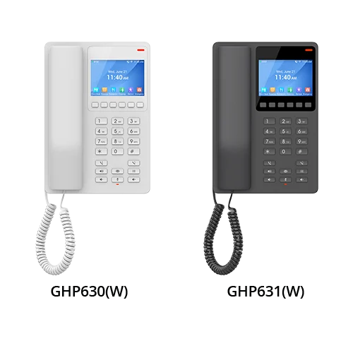 تلفن هتلی Grandstream GHP631 تلفن هتلی Grandstream GHP631